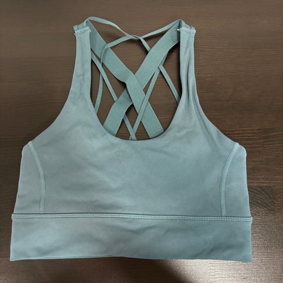 BALANCE ATHLETICA | Vitality Aura Strappy Sports Bra in Teal - Picture 2 of 2